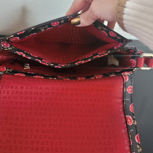 Kate Spade Laurel Way Hazy Rose Carsen Crossbody - Picture 11 of 13